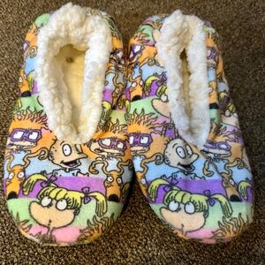 Rugrats Cozy Fuzzy Slippers